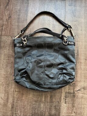 Coach Brooke Signature Sateen Hobo Bag
